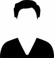 image of icon for a male person